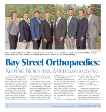 Bay Street Orthopaedics:  Keeping Northern Michigan Moving